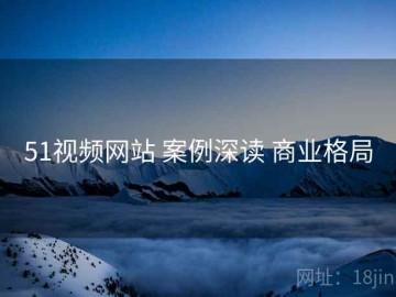 51视频网站 案例深读 商业格局