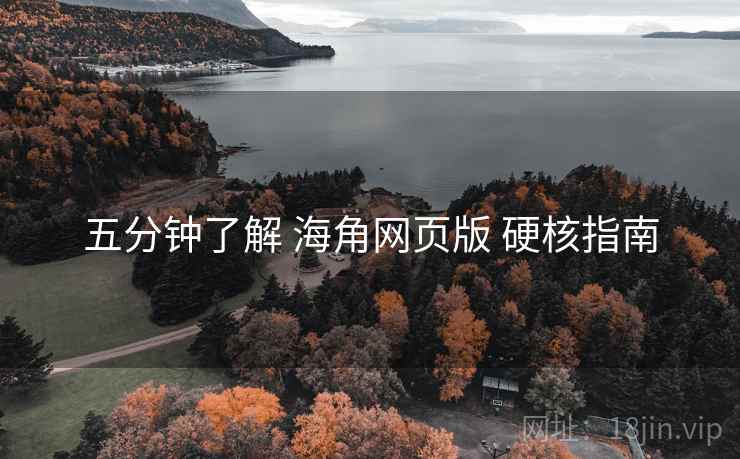 五分钟了解 海角网页版 硬核指南