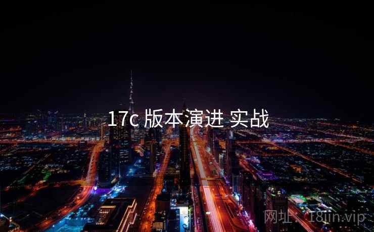 17c 版本演进 实战