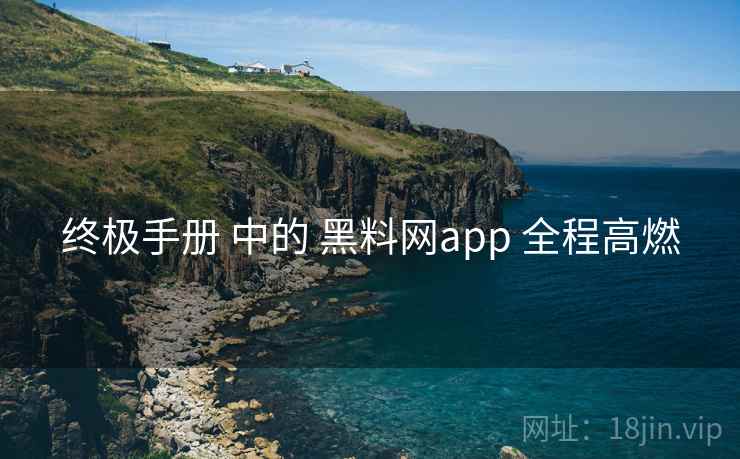 终极手册 中的 黑料网app 全程高燃