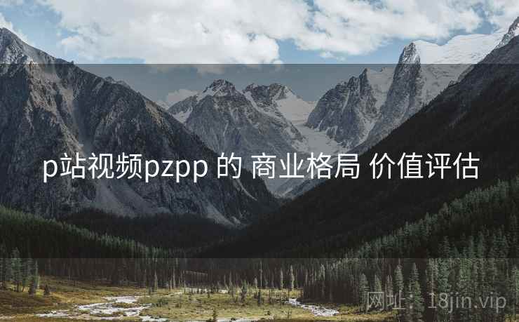 p站视频pzpp 的 商业格局 价值评估