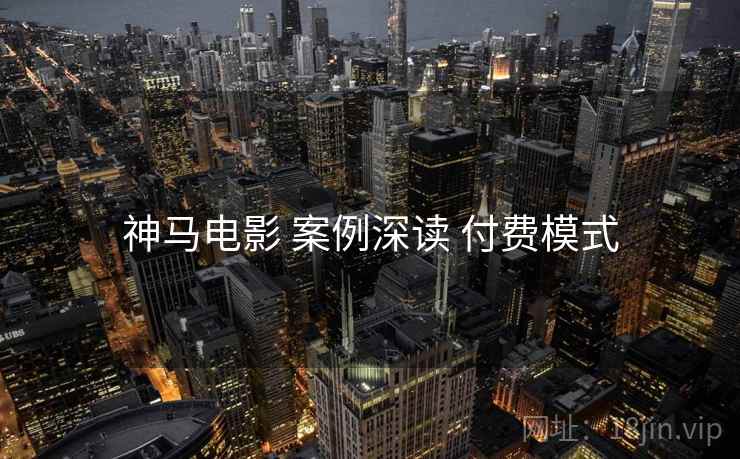 神马电影 案例深读 付费模式