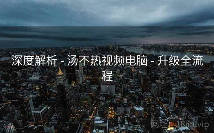 深度解析 - 汤不热视频电脑 - 升级全流程