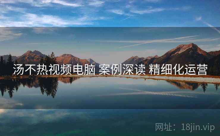 汤不热视频电脑 案例深读 精细化运营