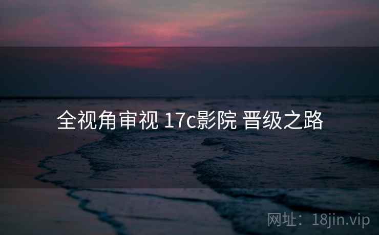 全视角审视 17c影院 晋级之路