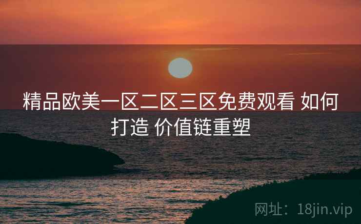 精品欧美一区二区三区免费观看 如何打造 价值链重塑