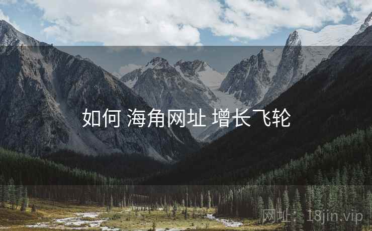 如何 海角网址 增长飞轮