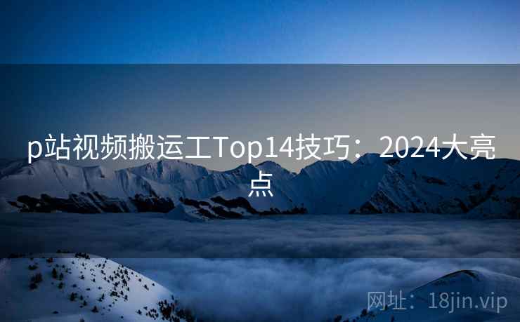 p站视频搬运工Top14技巧：2024大亮点